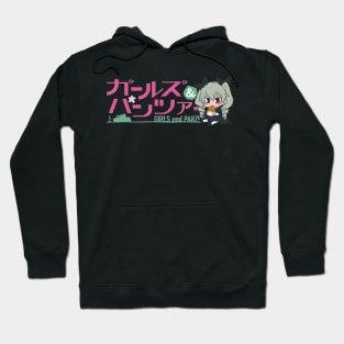 Chibi Cute Girls Und Panzer Hoodie